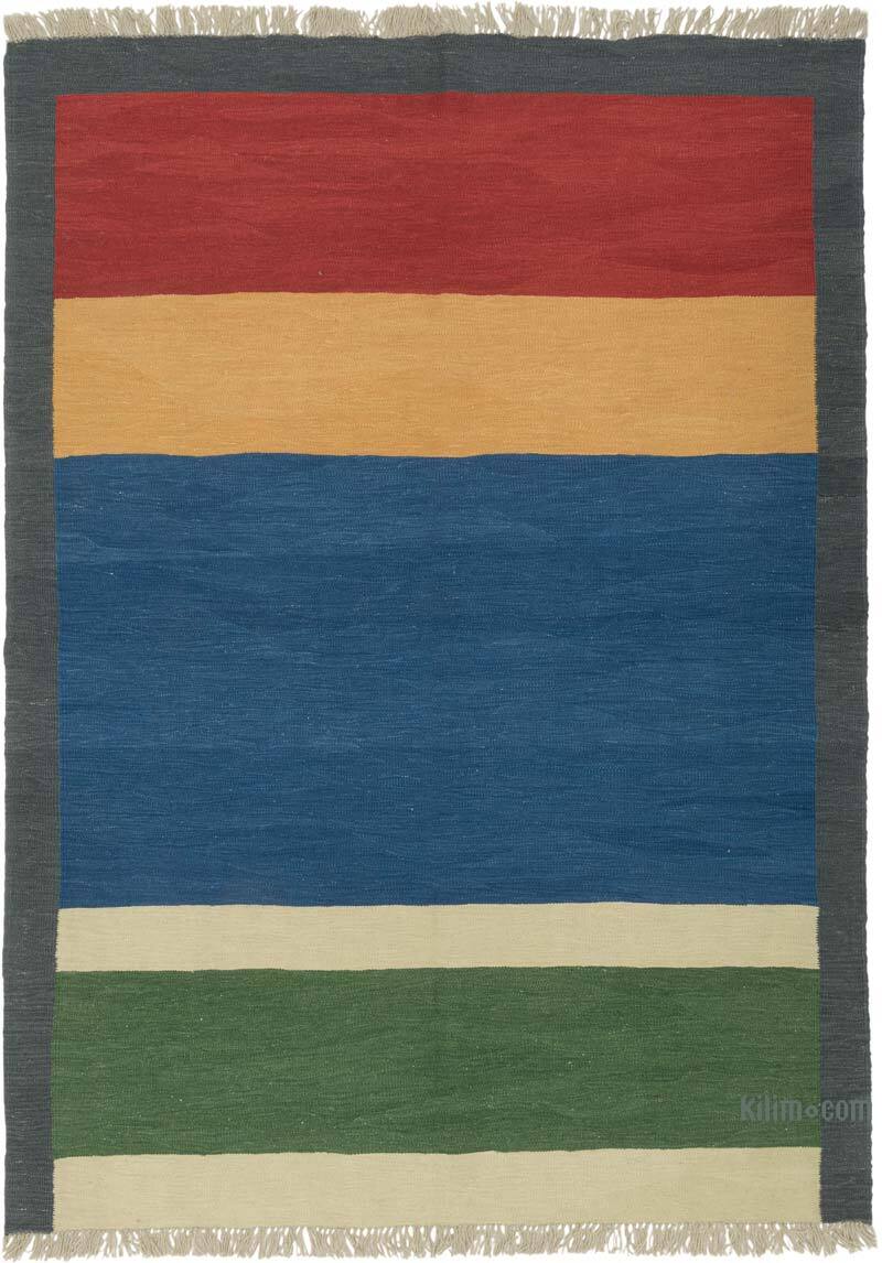 Nueva Alfombra Turca Kilim - 185 cm x 253 cm - K0083547