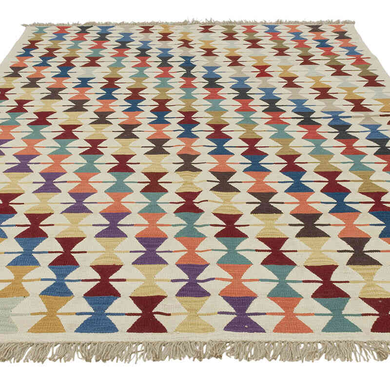 Nueva Alfombra Turca Kilim - 180 cm x 265 cm - K0083549