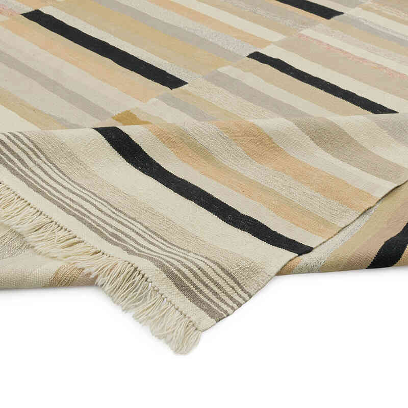 New Handwoven Turkish Kilim Rug - 10' 1" x 13' 7" (121" x 163") - K0083550