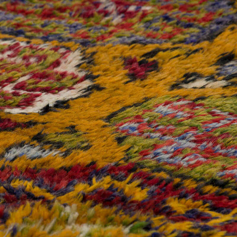 Alfombra Vintage Turca Anudada a Mano - 138 cm x 204 cm - K0083551