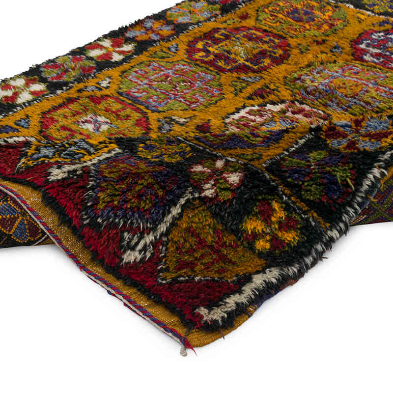 Alfombra Vintage Turca Anudada a Mano - 138 cm x 204 cm - K0083551