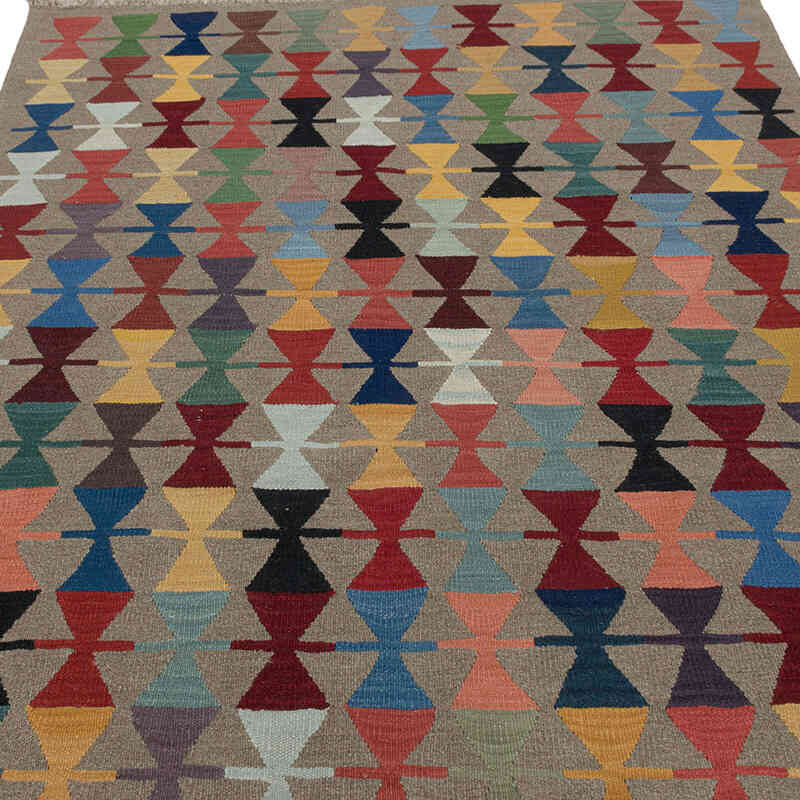 Nueva Alfombra Turca Kilim - 152 cm x 216 cm - K0083553