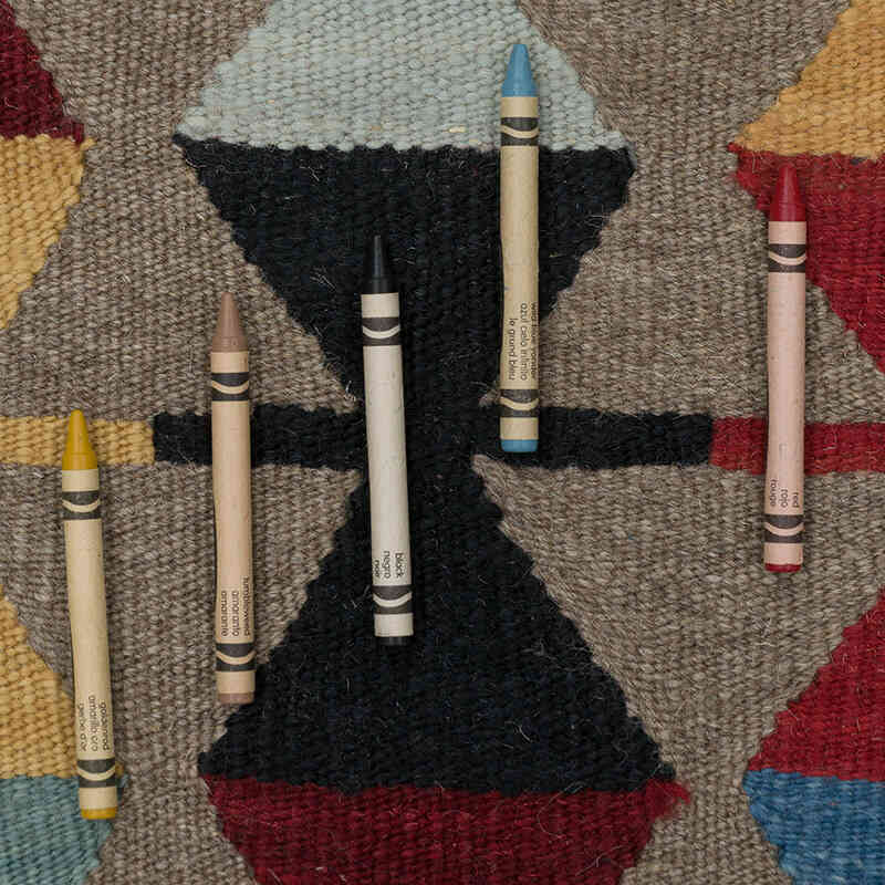 Nueva Alfombra Turca Kilim - 152 cm x 216 cm - K0083553