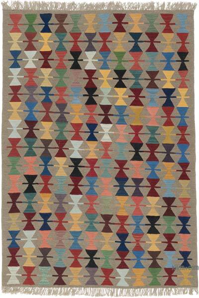 Yeni Kök Boya El Dokuma Kilim - 152 cm x 216 cm