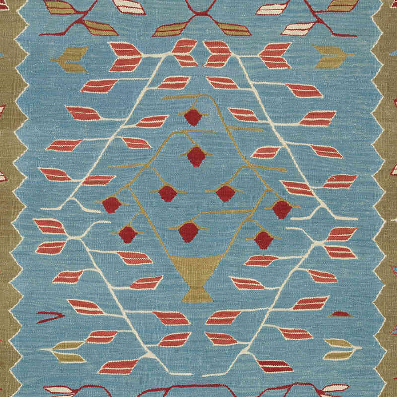 Nueva Alfombra Turca Kilim - 163 cm x 208 cm - K0083554