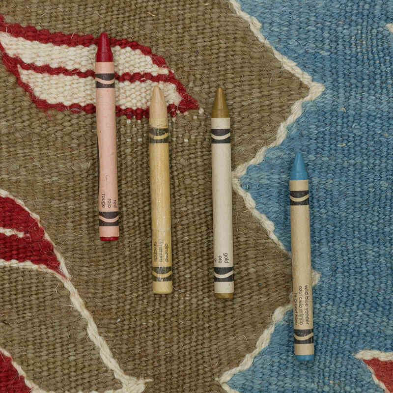 Nueva Alfombra Turca Kilim - 163 cm x 208 cm - K0083554
