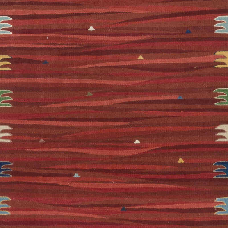 New Handwoven Turkish Kilim Runner - 2' 10" x 13' 5" (34" x 161") - K0083556