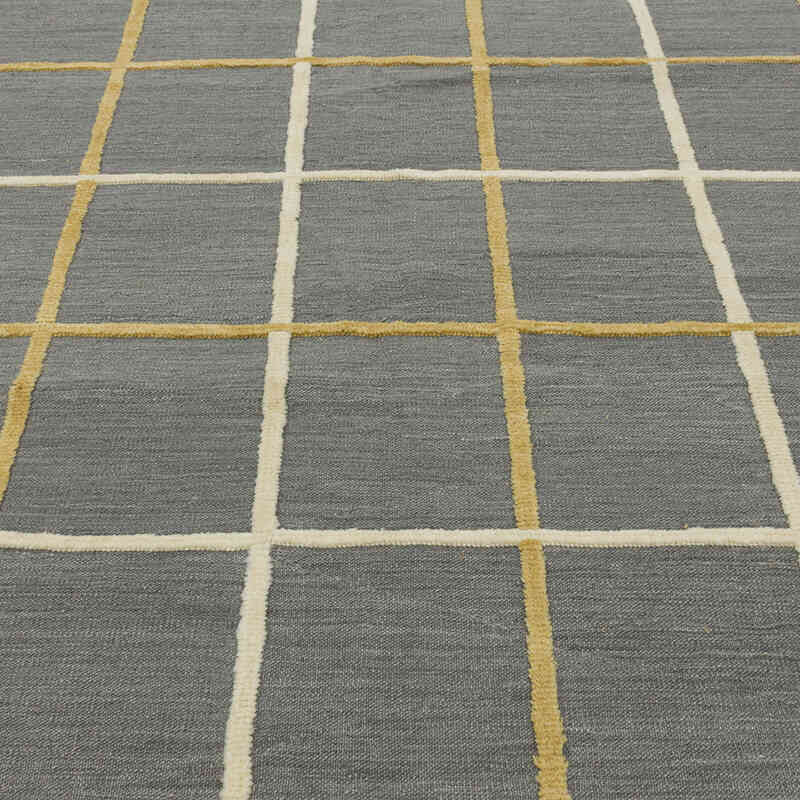 New Handwoven Turkish Kilim Rug - 8'  x 10' 5" (96" x 125") - K0083557