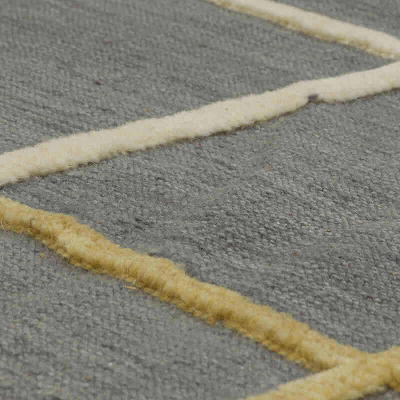 New Handwoven Turkish Kilim Rug - 8'  x 10' 5" (96" x 125") - K0083557