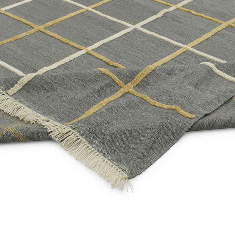 New Handwoven Turkish Kilim Rug - 8'  x 10' 5" (96" x 125") - K0083557