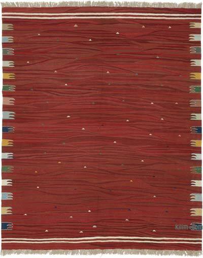 Yeni Kök Boya El Dokuma Kilim - 250 cm x 302 cm