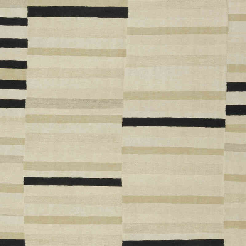 New Handwoven Turkish Kilim Rug - 9' 10" x 13' 5" (118" x 161") - K0083559