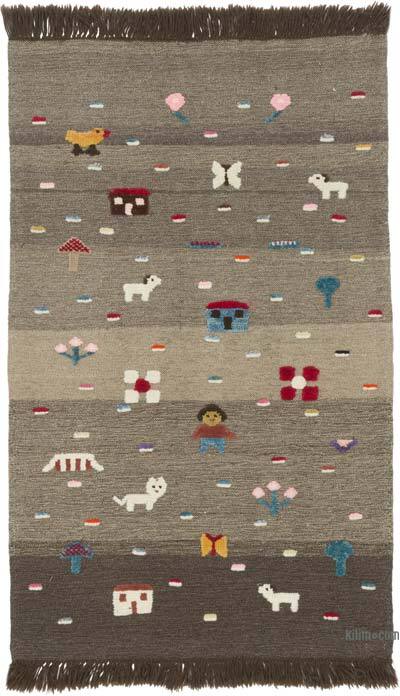Yeni Kök Boya El Dokuma Kilim - 95 cm x 155 cm