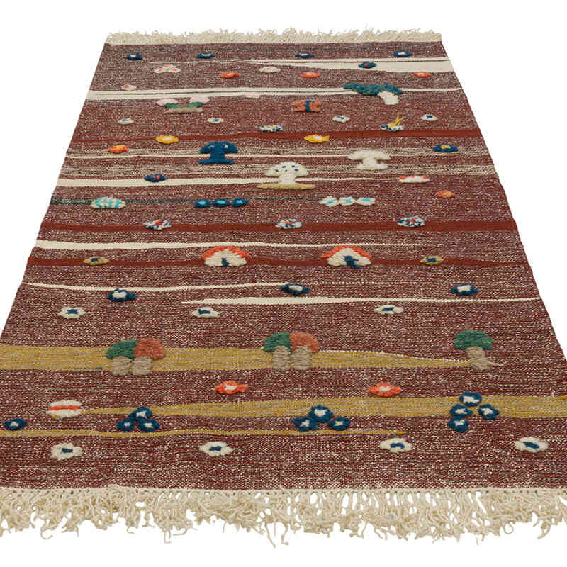 Nueva Alfombra Turca Kilim - 95 cm x 162 cm - K0083564