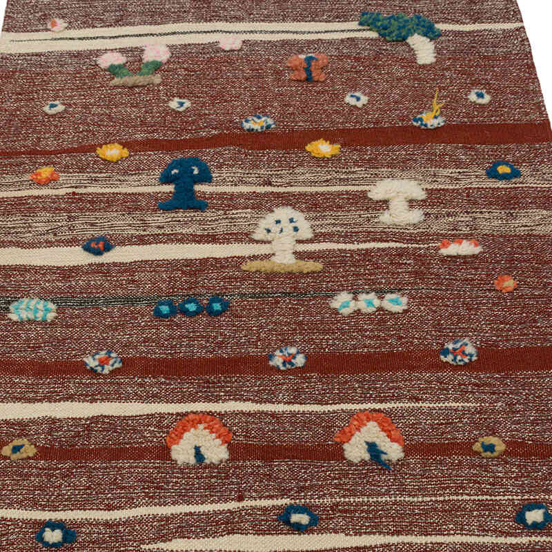 Nueva Alfombra Turca Kilim - 95 cm x 162 cm - K0083564