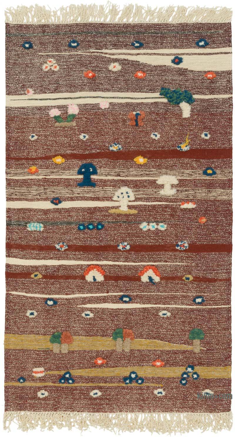 Nueva Alfombra Turca Kilim - 95 cm x 162 cm - K0083564