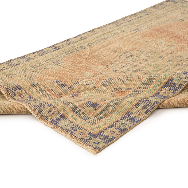 Vintage Turkish Hand-Knotted Rug - 5' 2" x 8' 6" (62" x 102") - K0083569