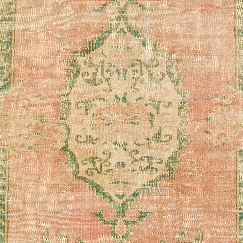 Vintage Turkish Hand-Knotted Rug - 5' 7" x 8' 3" (67" x 99") - K0083570