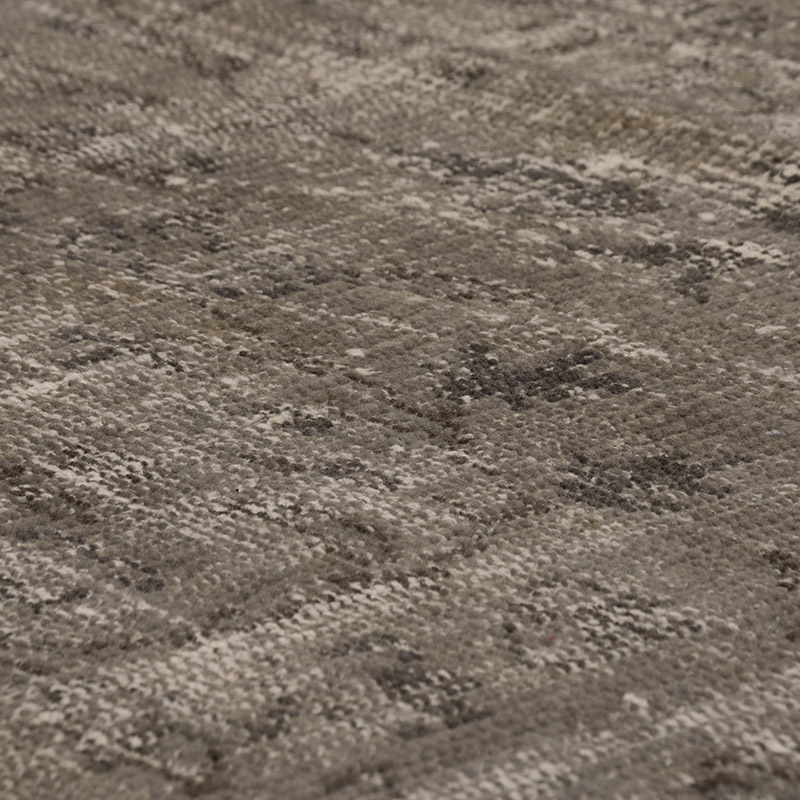 Over-dyed Vintage Hand-Knotted Turkish Rug - 7'  x 9' 3" (84" x 111") - K0083571