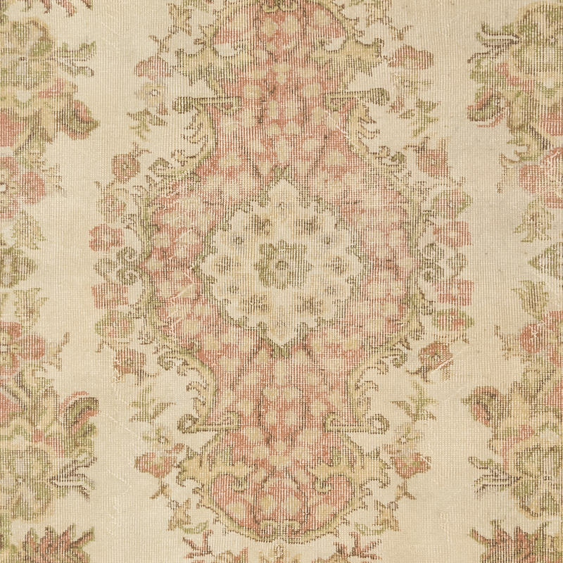 Vintage Turkish Hand-Knotted Rug - 5' 7" x 9' 3" (67" x 111") - K0083573