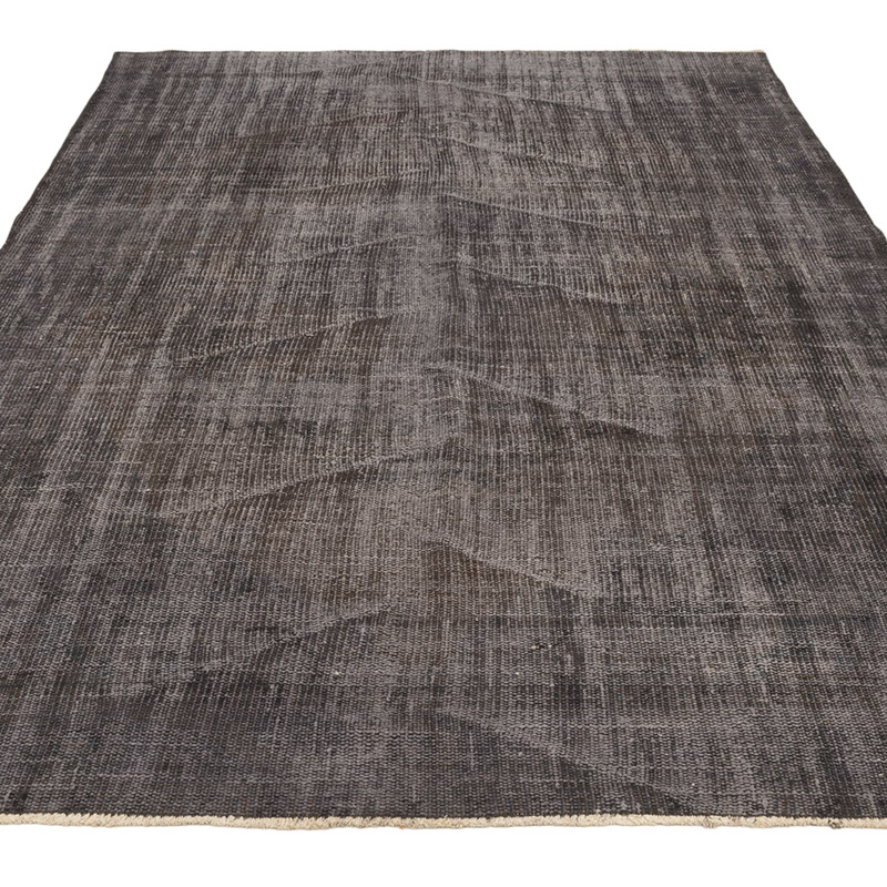 Over-dyed Vintage Hand-Knotted Turkish Rug - 5' 10" x 8' 11" (70" x 107") - K0083577