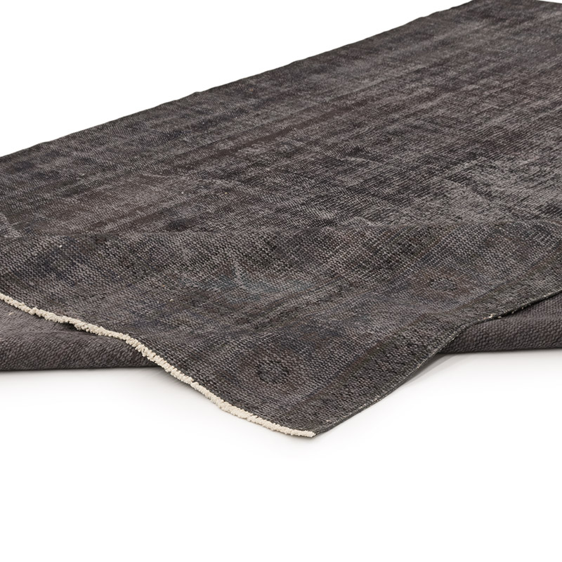 Over-dyed Vintage Hand-Knotted Turkish Rug - 6' 5" x 9' 8" (77" x 116") - K0083578