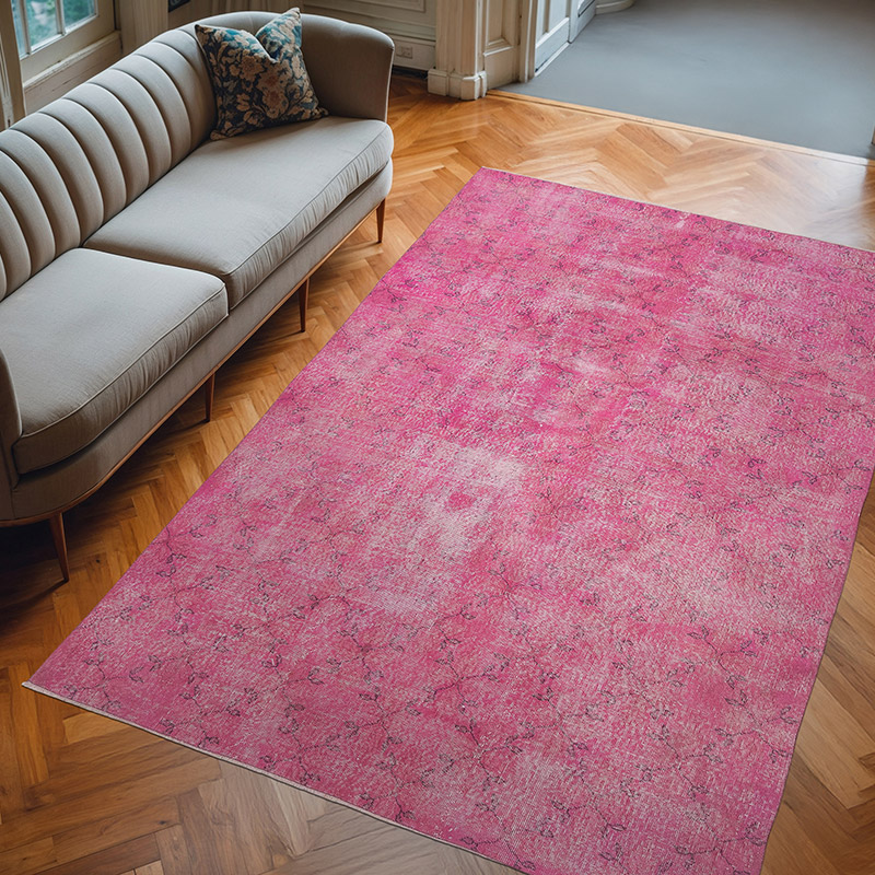 Boyali El Dokuma Vintage Hali - 200 cm x 302 cm - K0083579