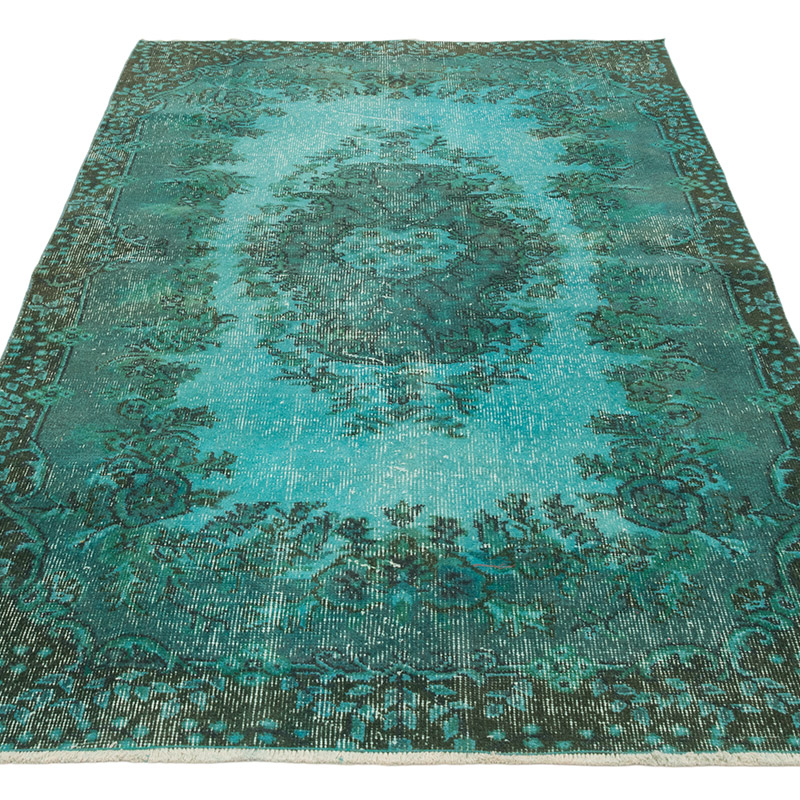 Boyali El Dokuma Vintage Hali - 120 cm x 204 cm - K0083581