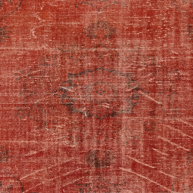 Over-dyed Vintage Hand-Knotted Turkish Rug - 5' 9" x 9' 3" (69" x 111") - K0083582