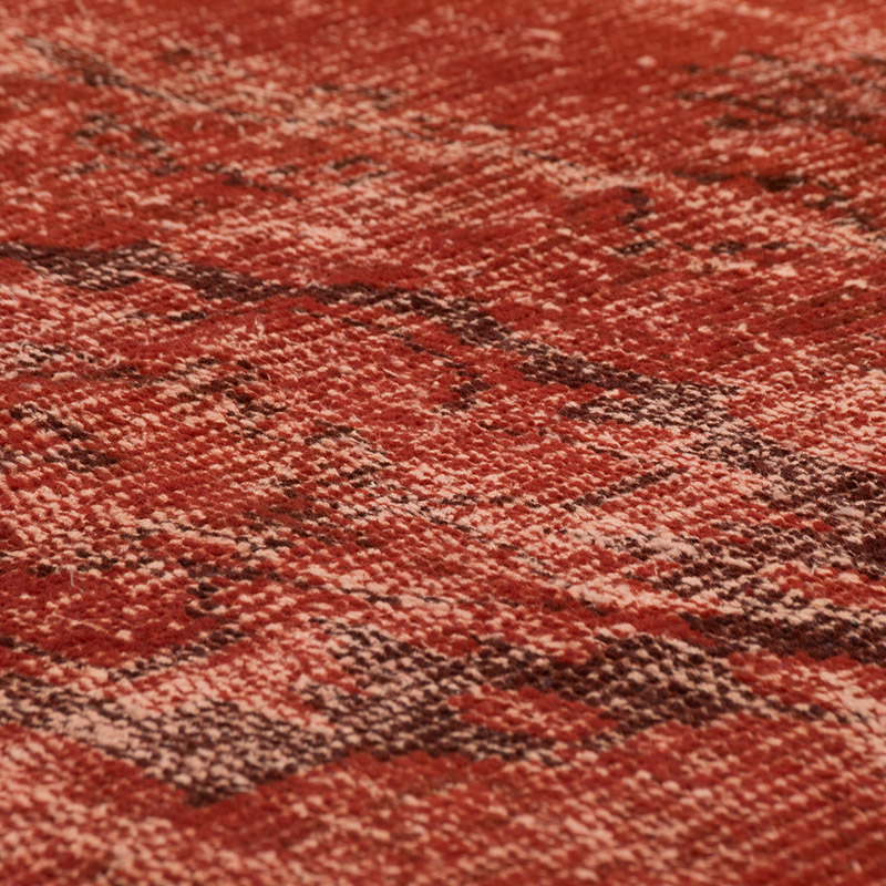 Over-dyed Vintage Hand-Knotted Turkish Rug - 5' 9" x 9' 3" (69" x 111") - K0083582