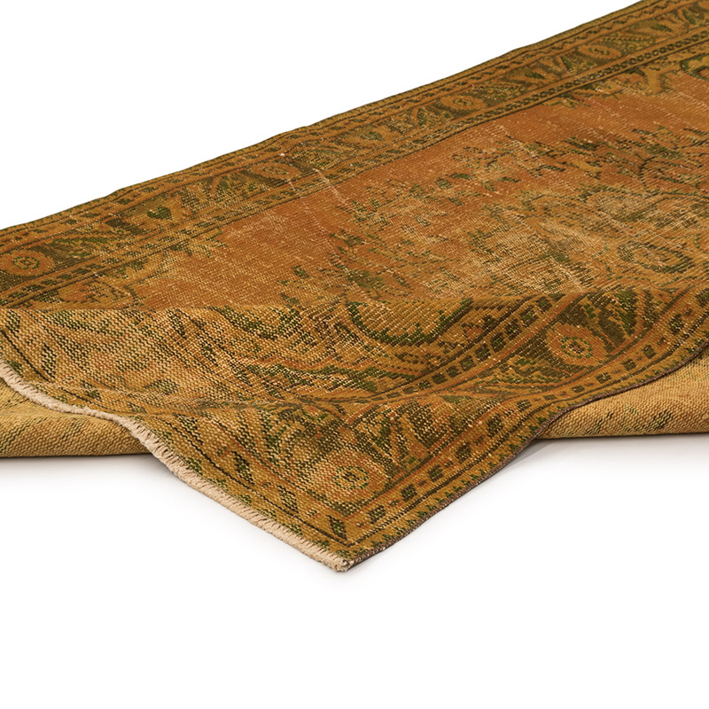 Alfombra Turca Vintage Sobre-teñida - 160 cm x 264 cm - K0083586