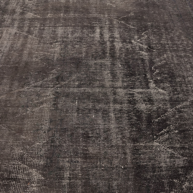Over-dyed Vintage Hand-Knotted Turkish Rug - 6' 5" x 9' 5" (77" x 113") - K0083588