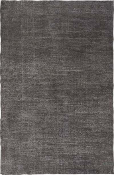 Over-dyed Vintage Hand-Knotted Turkish Rug - 6' 9" x 10' 4" (81" x 124")