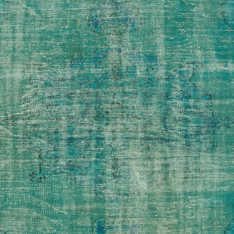 Alfombra Turca Vintage Sobre-teñida - 185 cm x 276 cm - K0083591