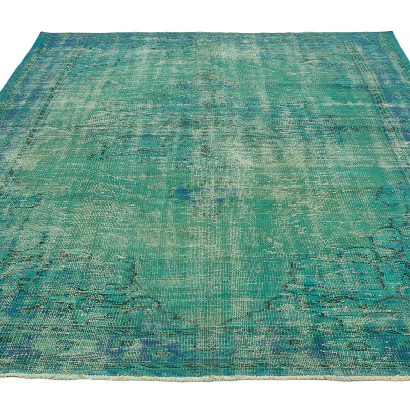 Alfombra Turca Vintage Sobre-teñida - 185 cm x 276 cm - K0083591