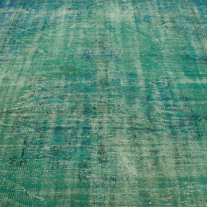 Alfombra Turca Vintage Sobre-teñida - 185 cm x 276 cm - K0083591