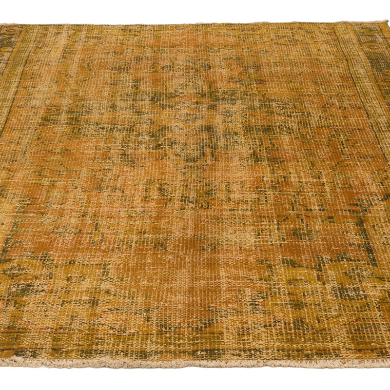 Over-dyed Vintage Hand-Knotted Turkish Rug - 5' 8" x 8'  (68" x 96") - K0083593