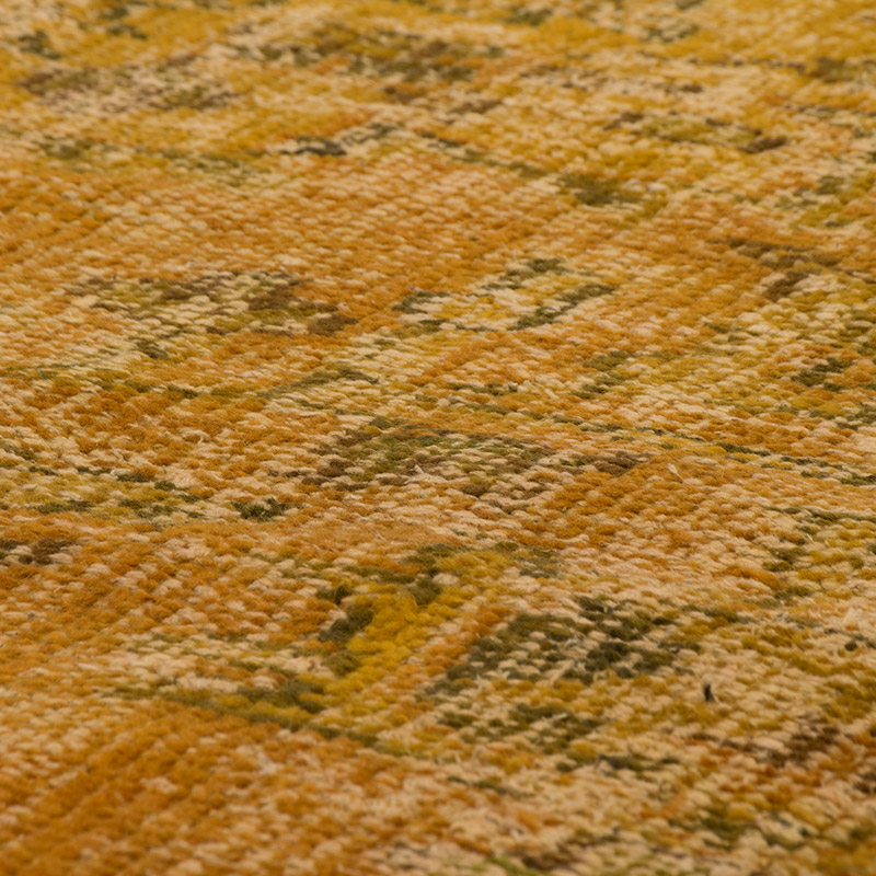 Over-dyed Vintage Hand-Knotted Turkish Rug - 5' 8" x 8'  (68" x 96") - K0083593