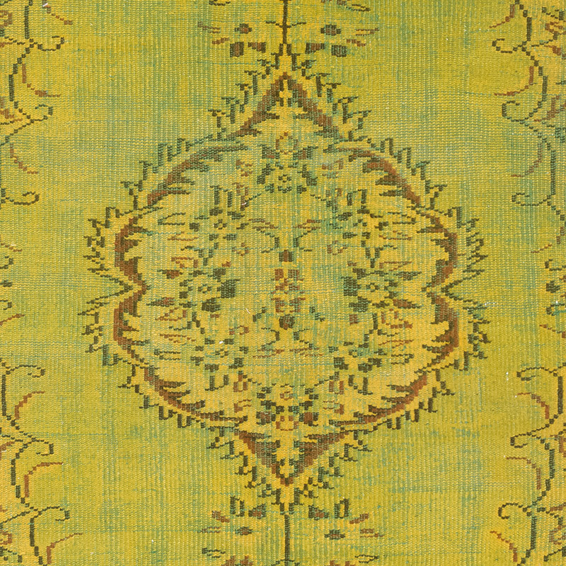 Alfombra Turca Vintage Sobre-teñida - 146 cm x 233 cm - K0083594