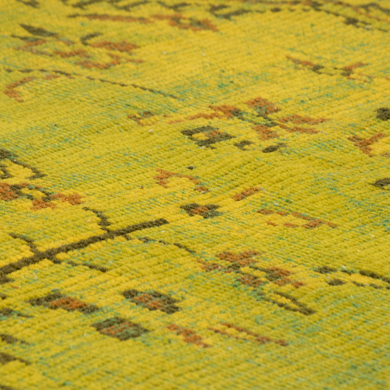 Alfombra Turca Vintage Sobre-teñida - 146 cm x 233 cm - K0083594