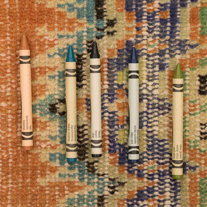 Vintage Turkish Hand-Knotted Rug - 5' 2" x 7' 4" (62" x 88") - K0083595