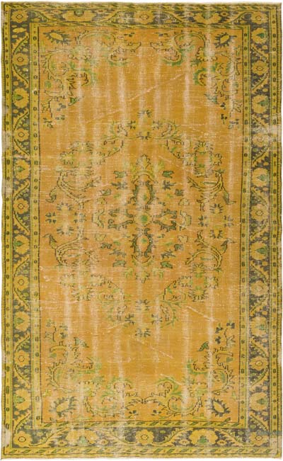 Boyali El Dokuma Vintage Hali - 183 cm x 296 cm
