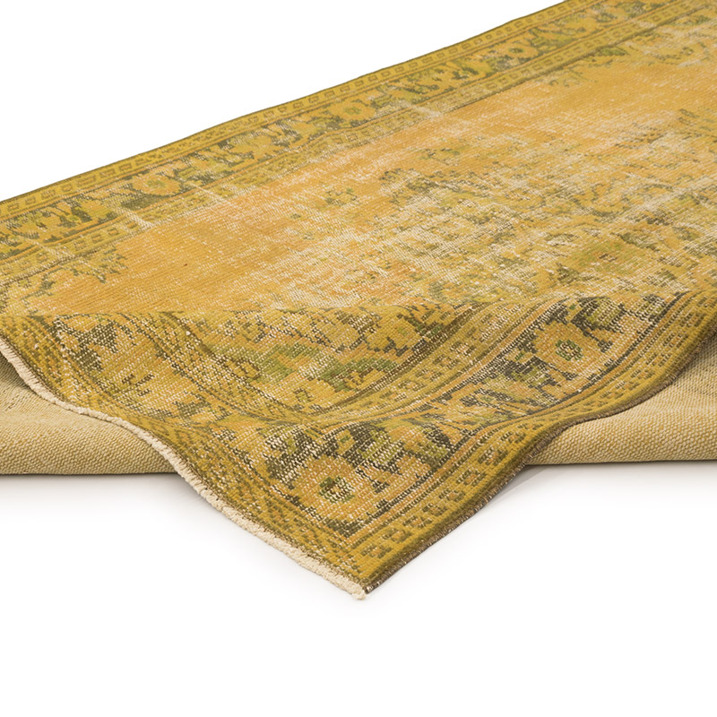 Alfombra Turca Vintage Sobre-teñida - 164 cm x 260 cm - K0083599