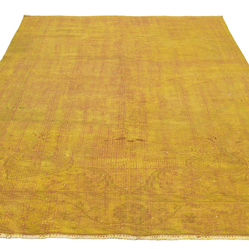 Alfombra Turca Vintage Sobre-teñida - 165 cm x 251 cm - K0083602