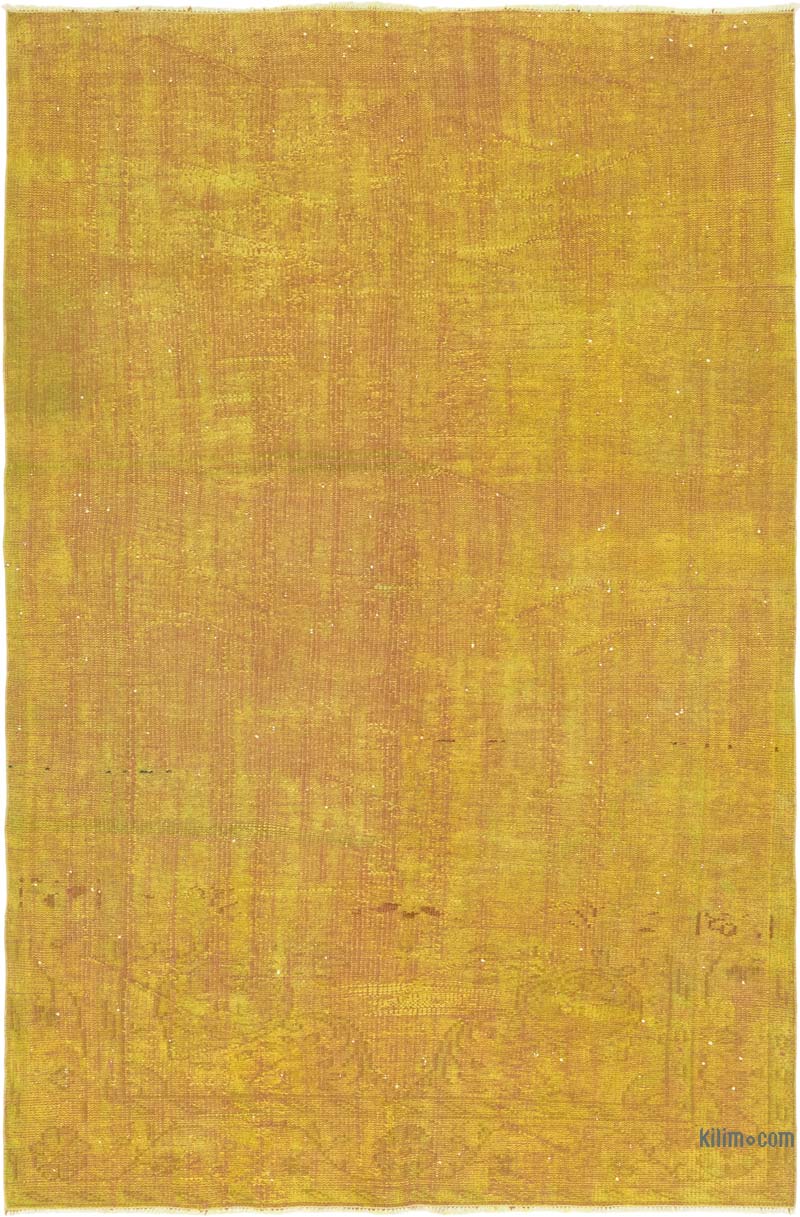 Alfombra Turca Vintage Sobre-teñida - 165 cm x 251 cm - K0083602
