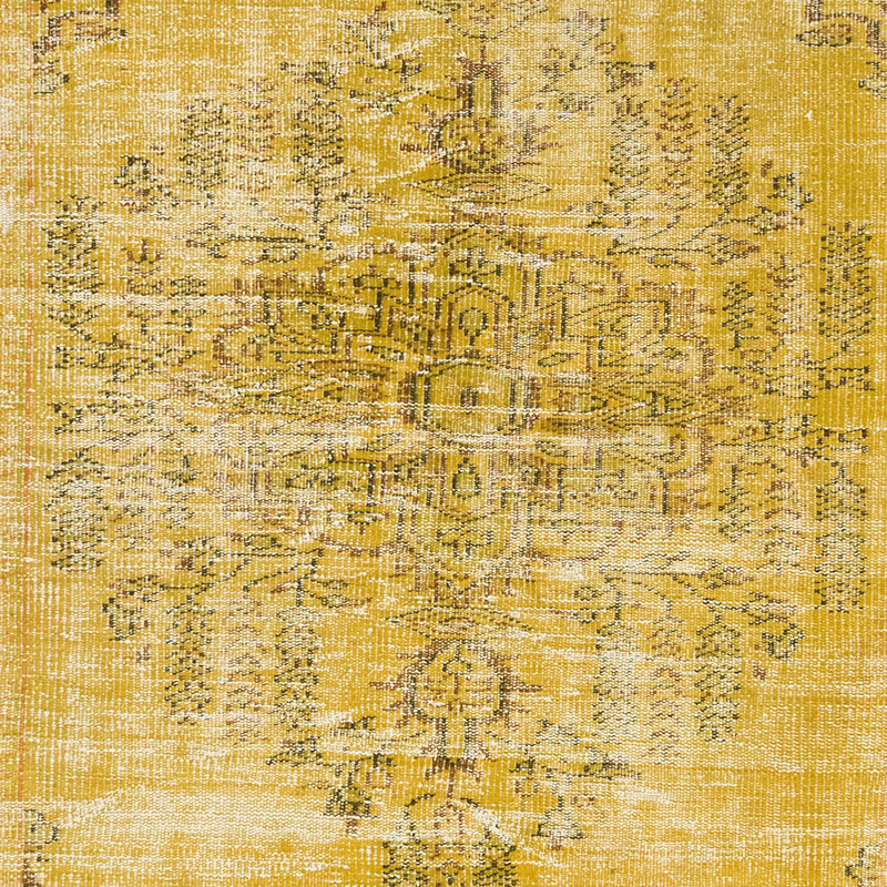 Alfombra Turca Vintage Sobre-teñida - 161 cm x 235 cm - K0083604