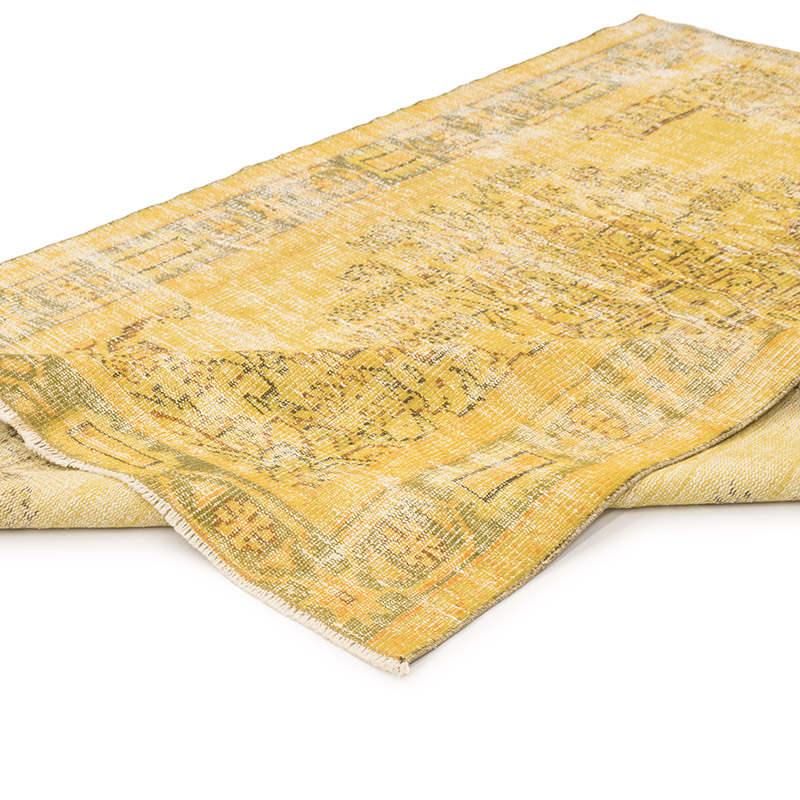 Alfombra Turca Vintage Sobre-teñida - 161 cm x 235 cm - K0083604
