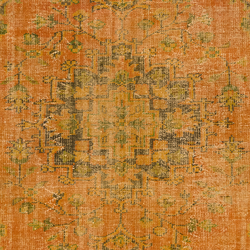 Boyali El Dokuma Vintage Hali - 187 cm x 301 cm - K0083605