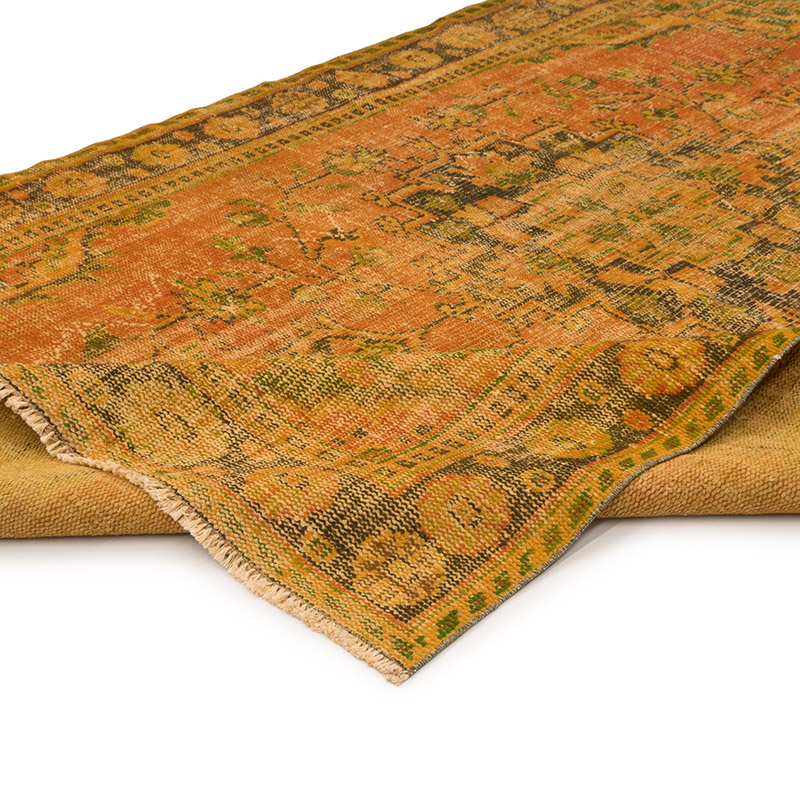 Boyali El Dokuma Vintage Hali - 187 cm x 301 cm - K0083605