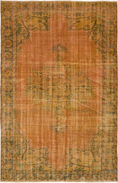 Boyali El Dokuma Vintage Hali - 191 cm x 291 cm